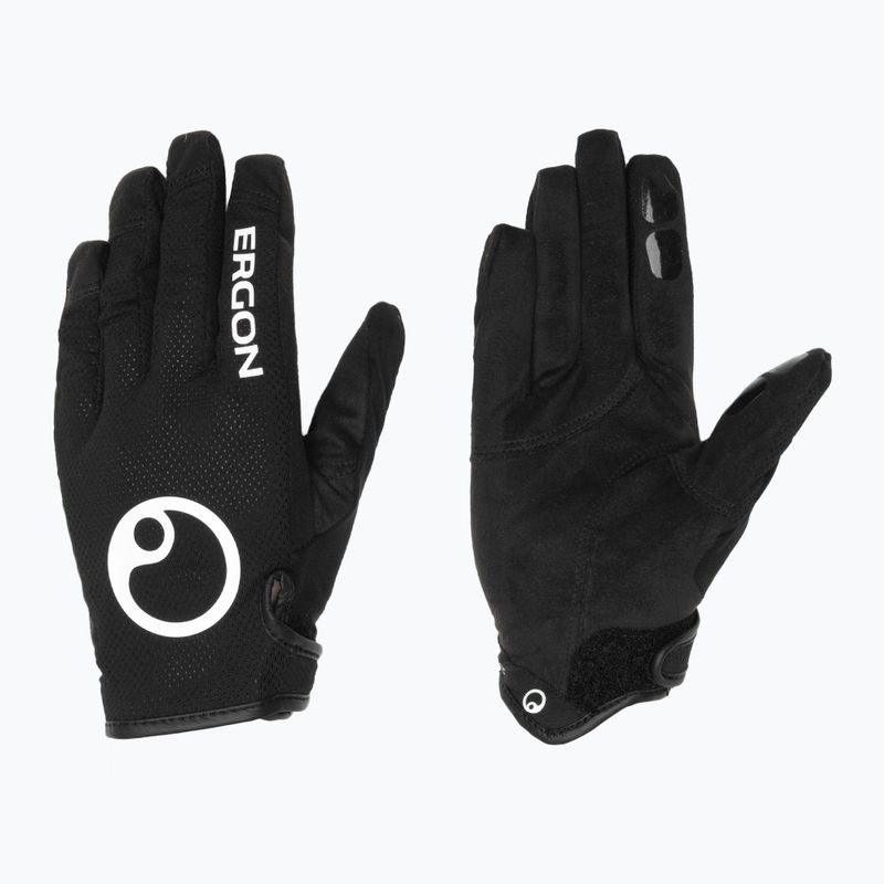 Ergon HM2 black bicycle gloves 5