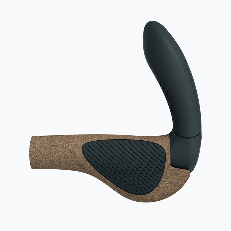 Handlebar grips Ergon GP4 Evo Biokork black/grey 2