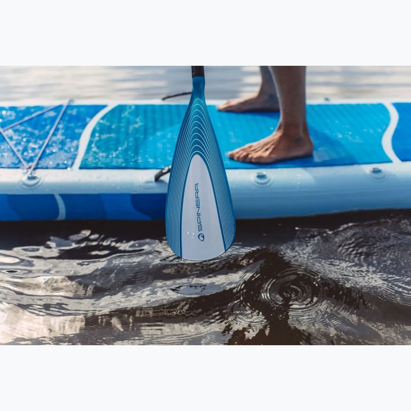3-piece SUP paddle SPINERA Classic Alu teal 2
