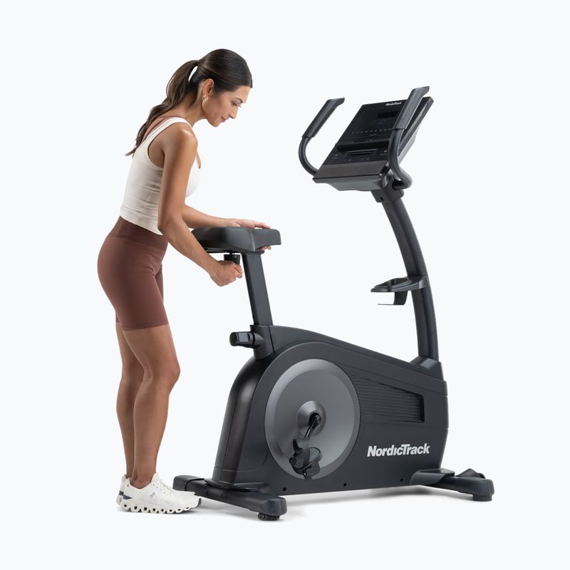 Upright exercise bike NordicTrack G LE black 6