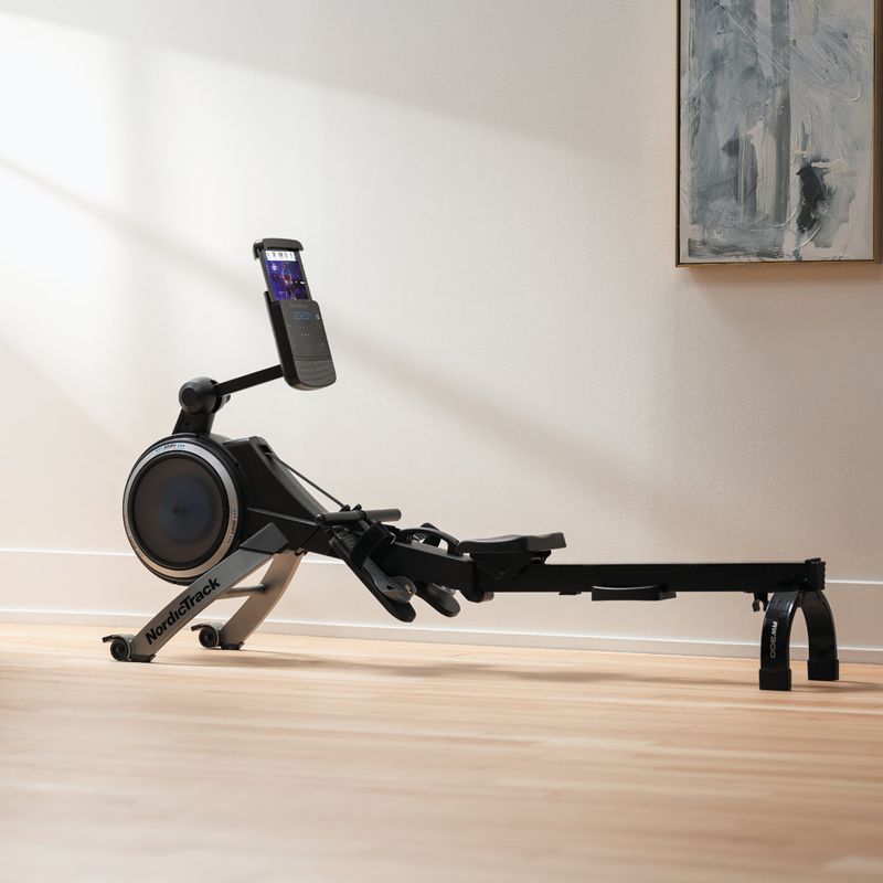 NordicTrack RW300 black rowing machine 8