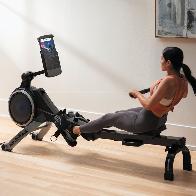 NordicTrack RW300 black rowing machine 9