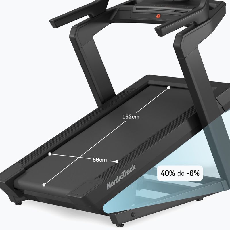 Electric treadmill NordicTrack X16 black 7