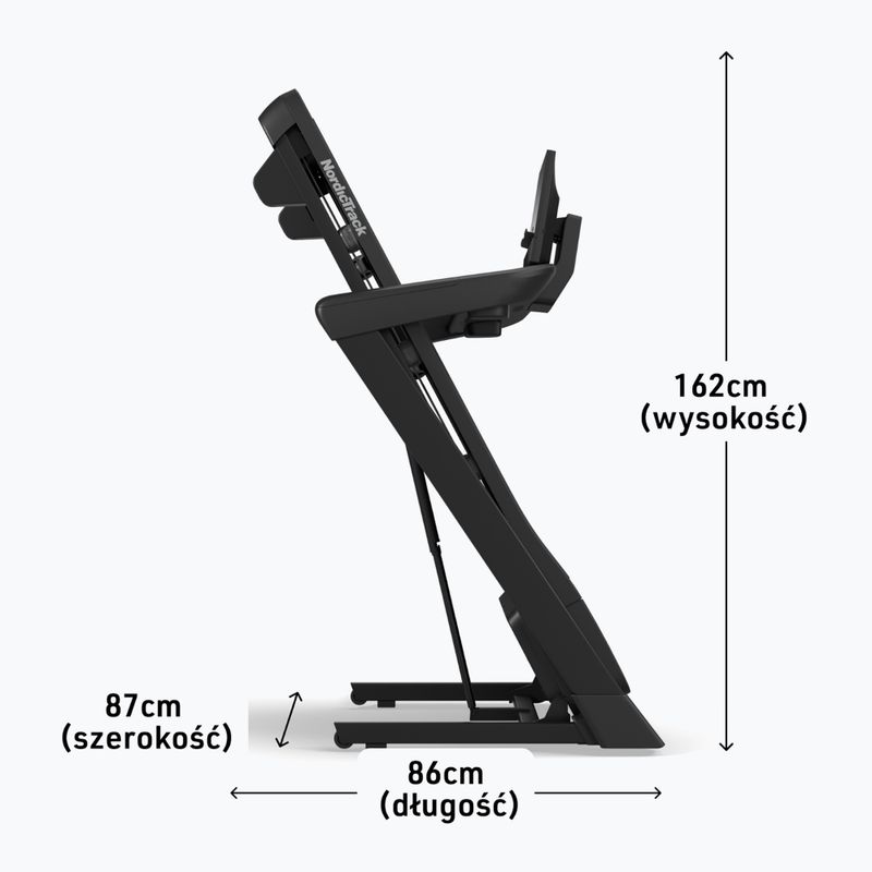 Electric treadmill NordicTrack T7 black 3