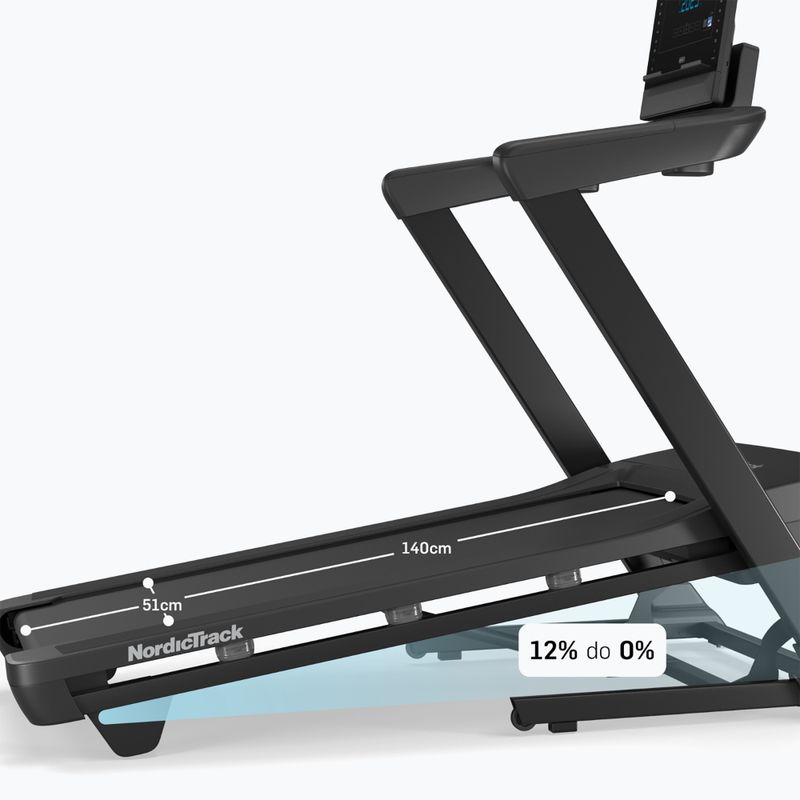 Electric treadmill NordicTrack T7 black 7