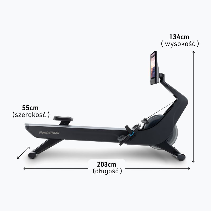 Rowing machine NordicTrack RW900 2025 black 6