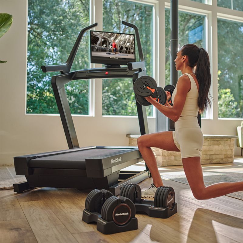 Electric treadmill NordicTrack X24 black 9