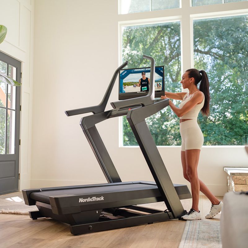 Electric treadmill NordicTrack X24 black 13