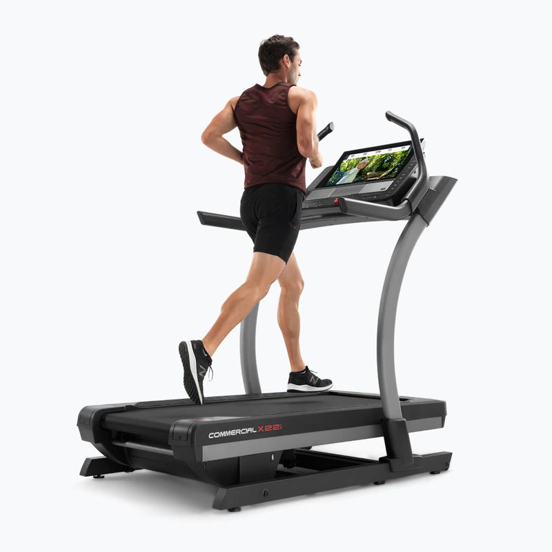 NordicTrack Incline X22i black electric treadmill 8