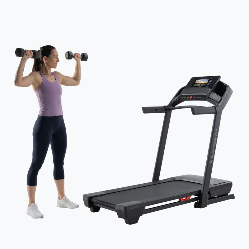 Electric treadmill ProForm Carbon TL black 3