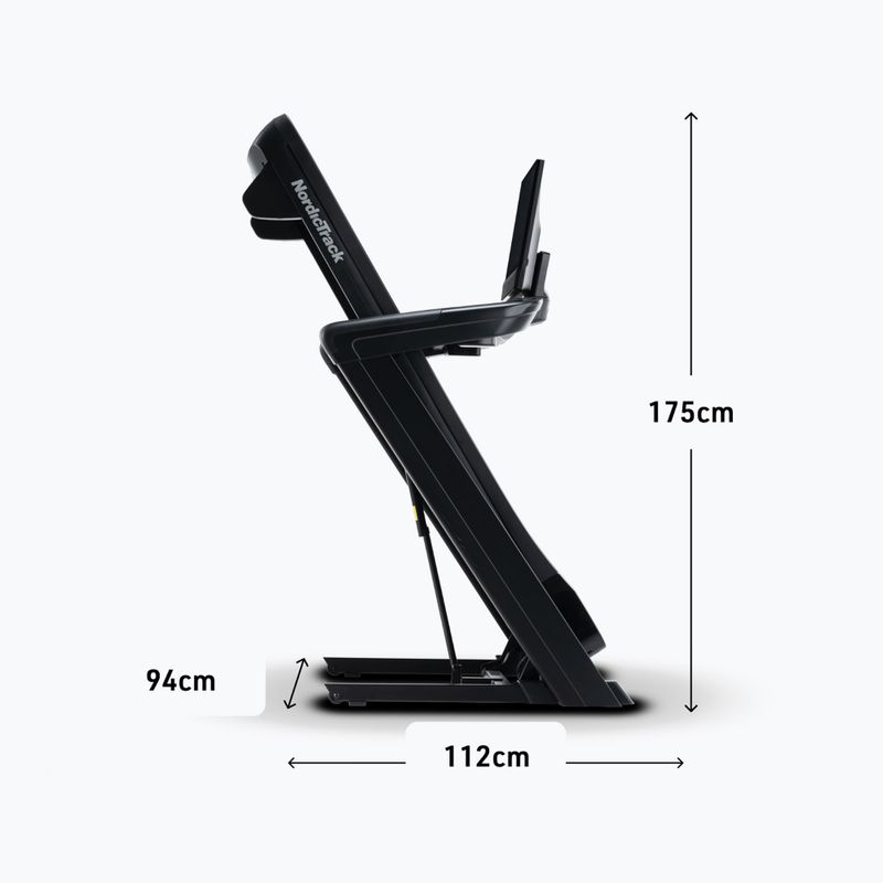 Electric treadmill NordicTrack Commercial 1250 black 10