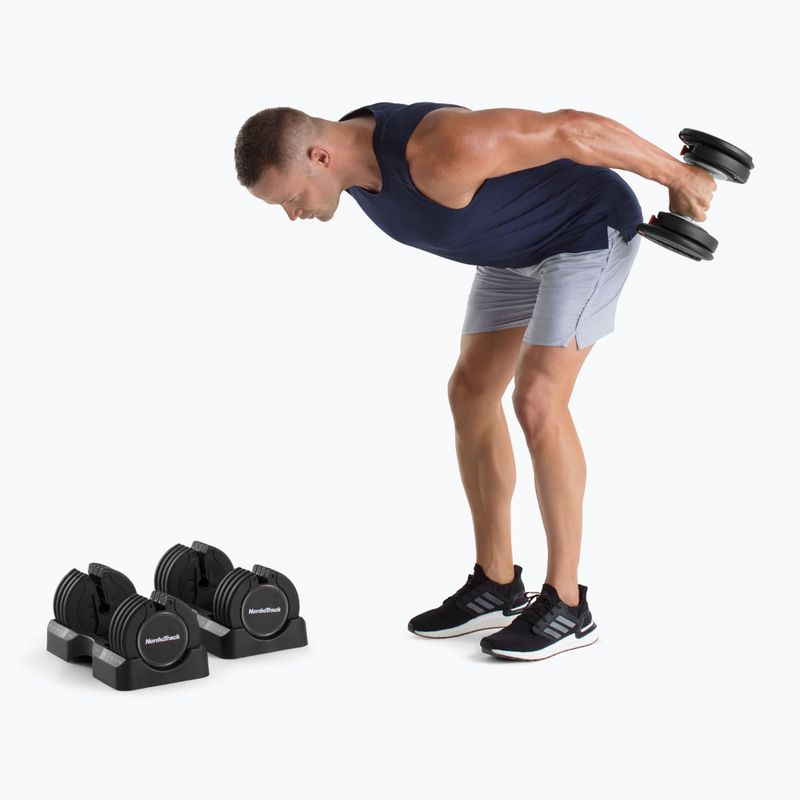 Adjustable dumbells NordicTrack 2 x 25 kg black 5