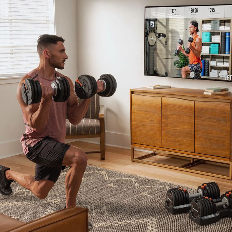 Adjustable dumbells NordicTrack 2 x 25 kg black 9