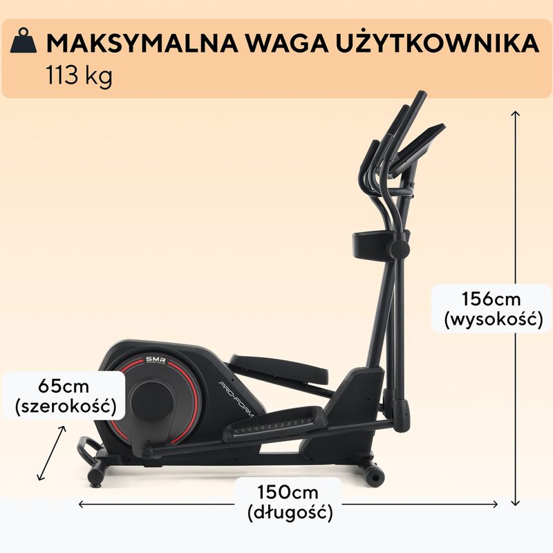 Cross-trainer ProForm Sport black 3