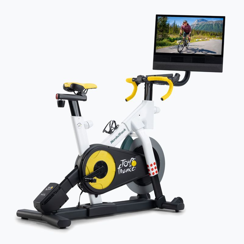 Spinning bicycle NordicTrack Tour de France black/white/yellow 2