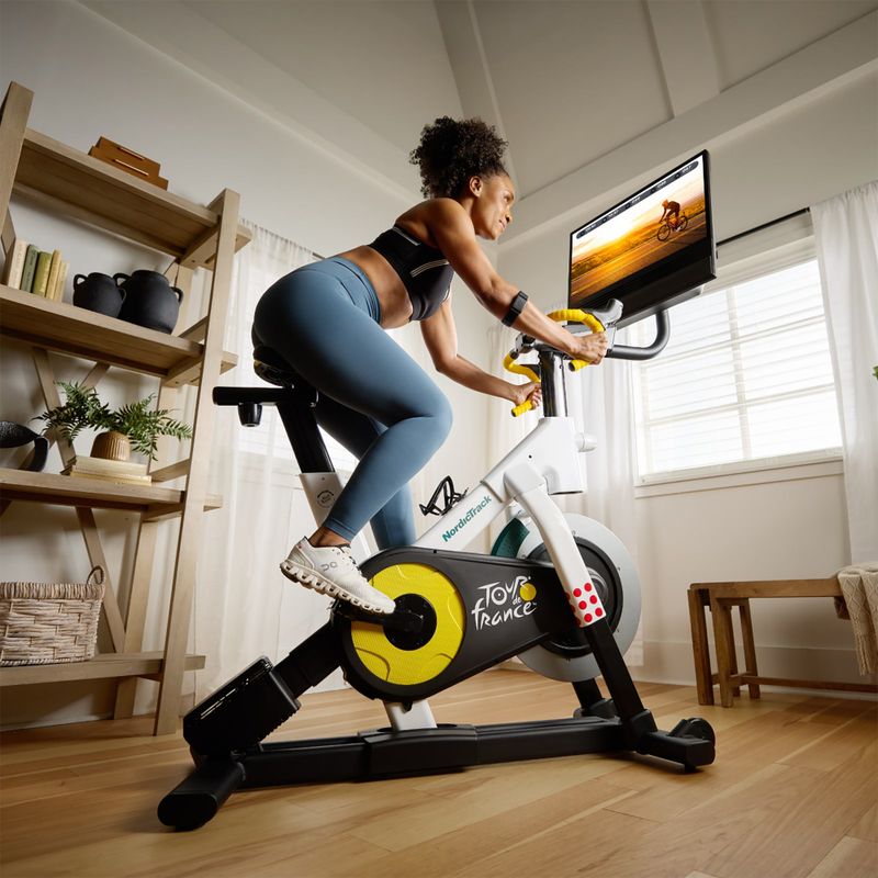 Spinning bicycle NordicTrack Tour de France black/white/yellow 14