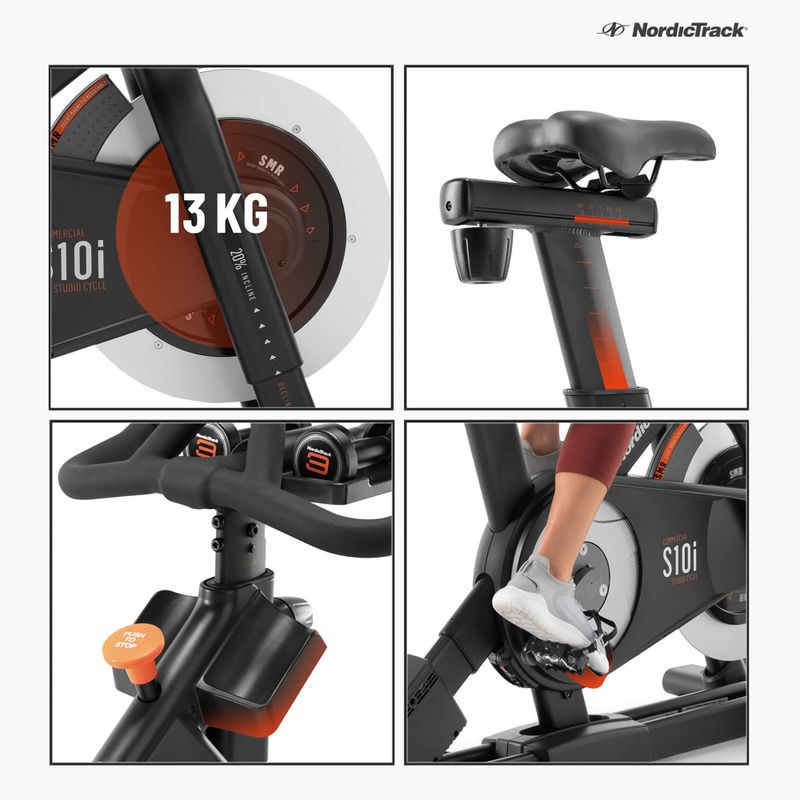 NordicTrack Commercial S10i Indoor Cycle NTEX03121 11