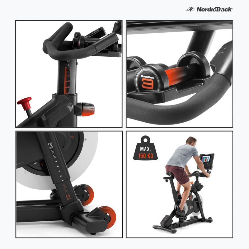 NordicTrack Commercial S10i Indoor Cycle NTEX03121 12