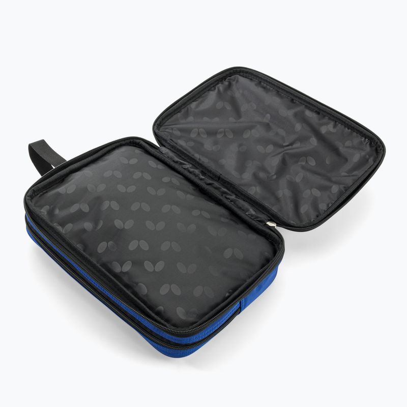 Butterfly Logo table tennis racket cover double blue 4