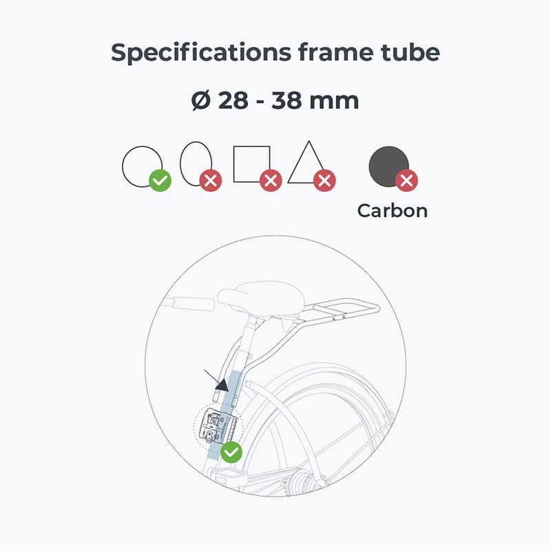 Urban Iki U-me beige/black bike seat 3