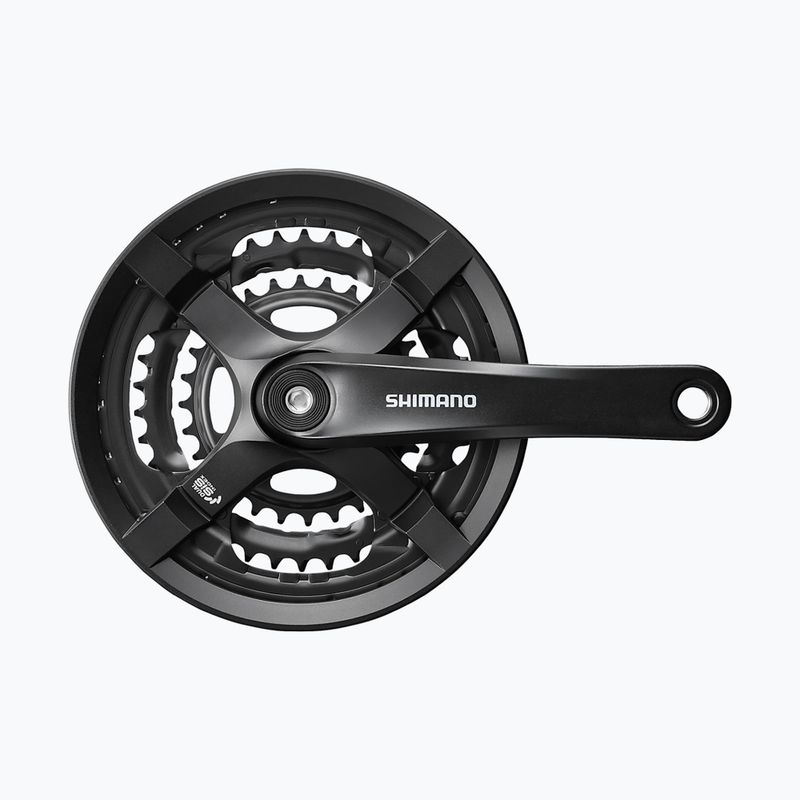 Shimano crankset FC-TY501 Square 8/7/6 speed 170 mm black