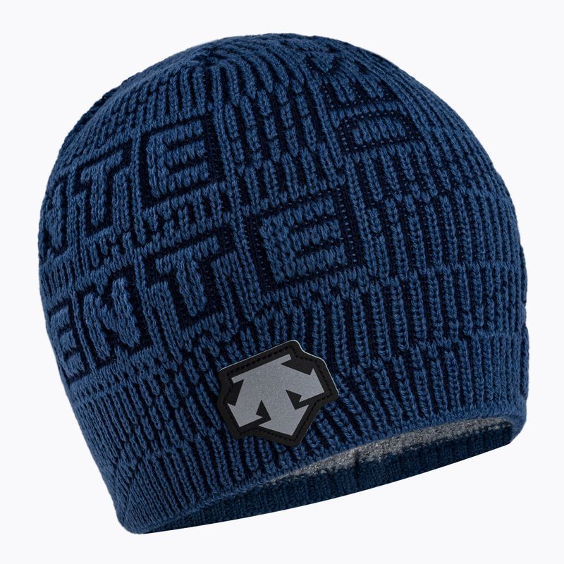 Men's winter cap Descente Summit 52 blue DWBUGC01