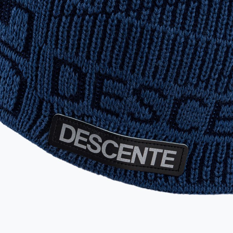 Men's winter cap Descente Summit 52 blue DWBUGC01 4