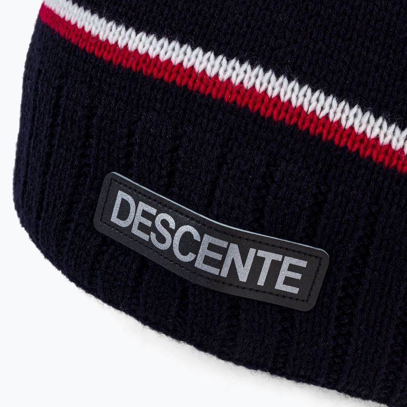 Men's winter beanie Descente Rickey 6485 navy blue DWBUGC02 3