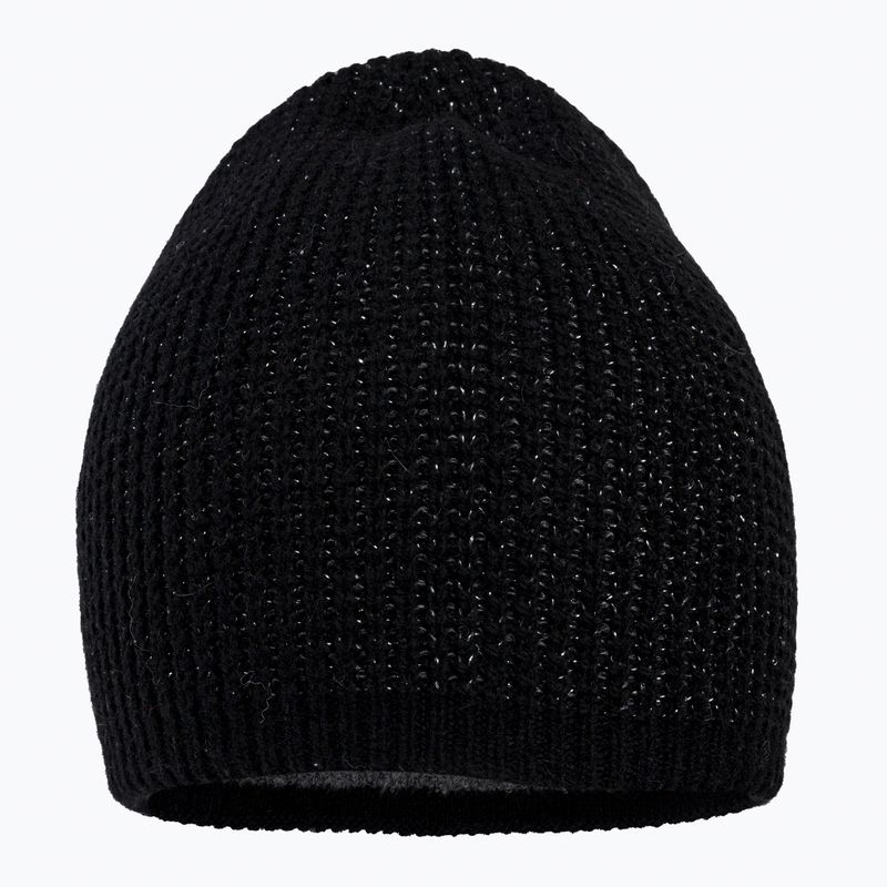Women's winter beanie Descente Sonia 93 black DWCUGC23 2