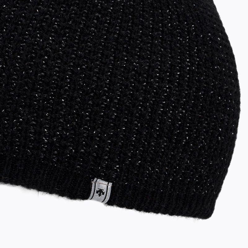 Women's winter beanie Descente Sonia 93 black DWCUGC23 4