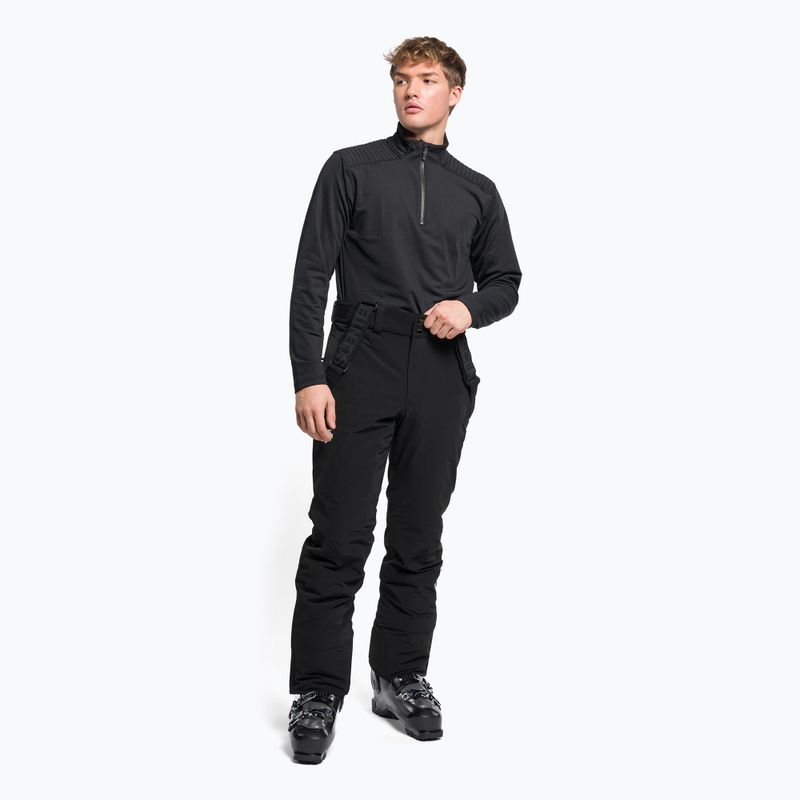 Men's Descente Piccard 93 ski sweatshirt black DWMUGB23 2