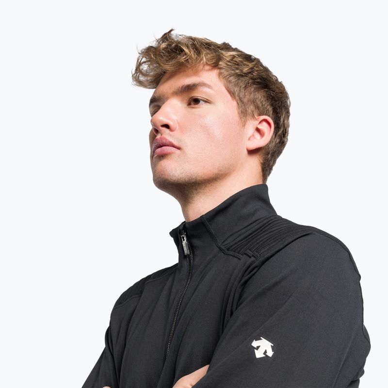 Men's Descente Piccard 93 ski sweatshirt black DWMUGB23 5