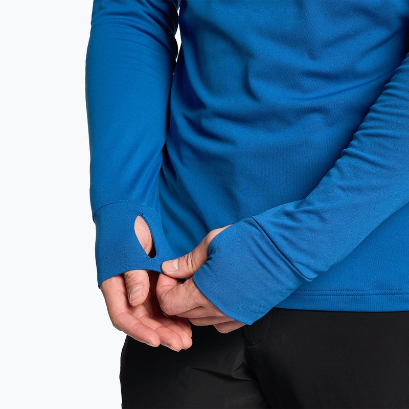 Men's Descente ski sweatshirt Descente 1/4 Zip 52 blue DWMUGB28 3