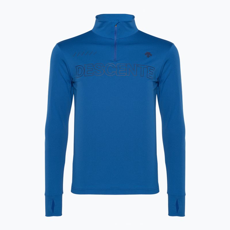 Men's Descente ski sweatshirt Descente 1/4 Zip 52 blue DWMUGB28 4