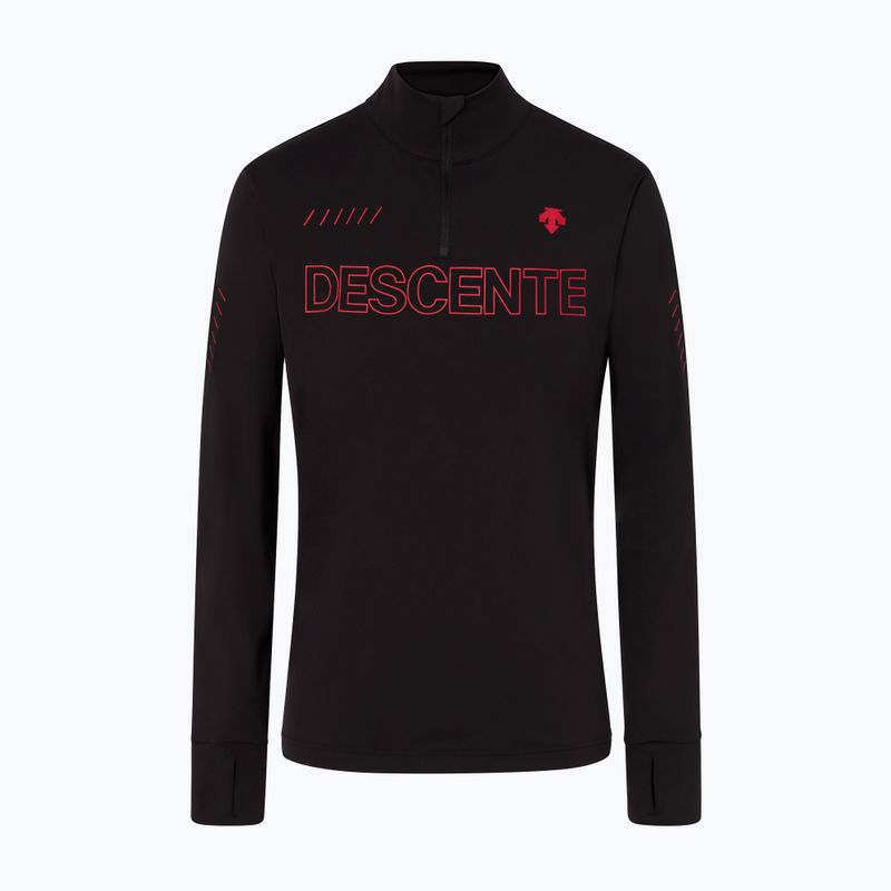 Men's Descente ski sweatshirt Descente 1/4 Zip 93 black DWMUGB28 4