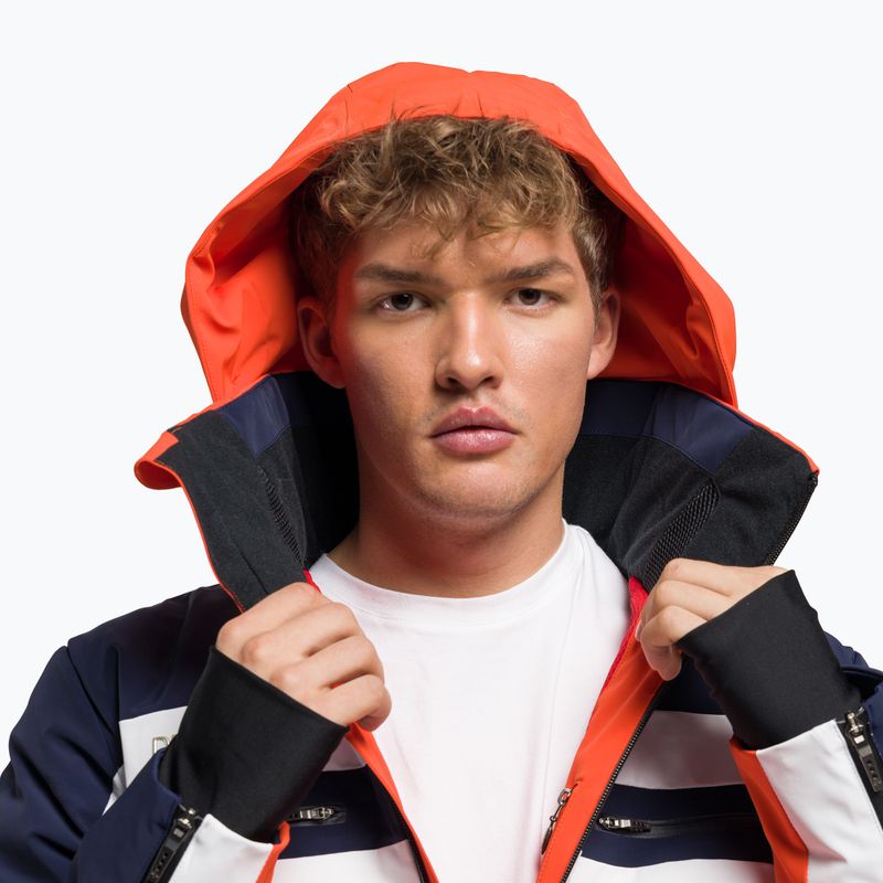 Men's ski jacket Descente Carter 30 orange DWMUGK23 5