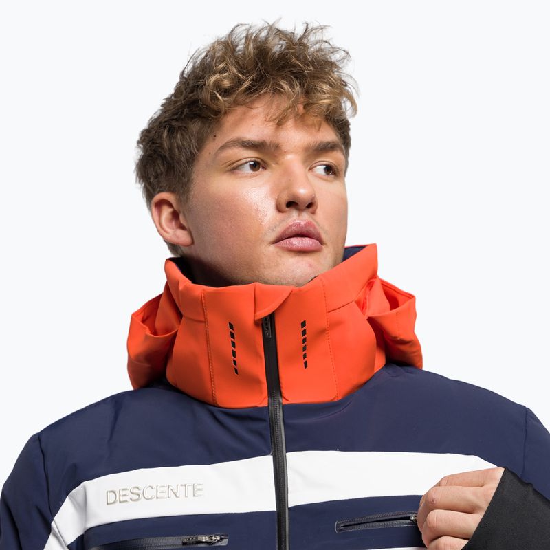 Men's ski jacket Descente Carter 30 orange DWMUGK23 7