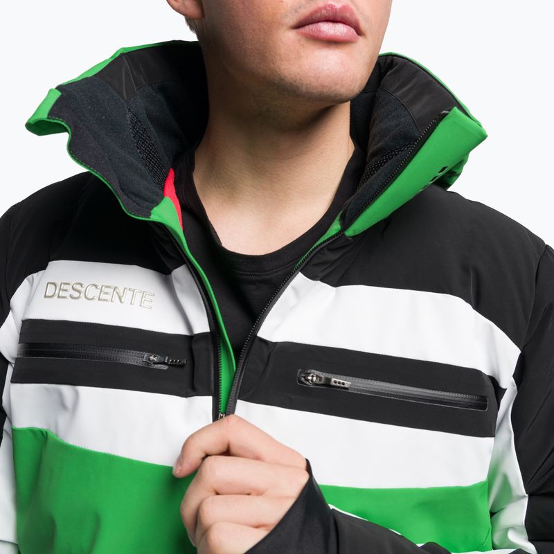 Men's ski jacket Descente Carter 19 green DWMUGK23 8