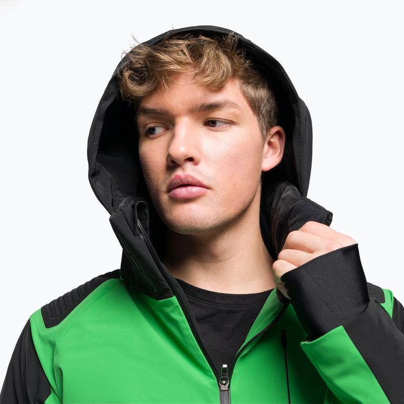Men's ski jacket Descente Reign 19 green DWMUGK24 5