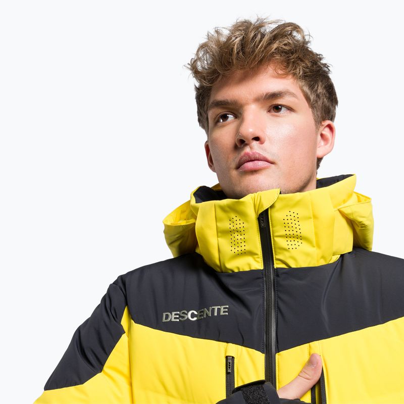 Men's ski jacket Descente Mateo 10 yellow DWMUGK25 6
