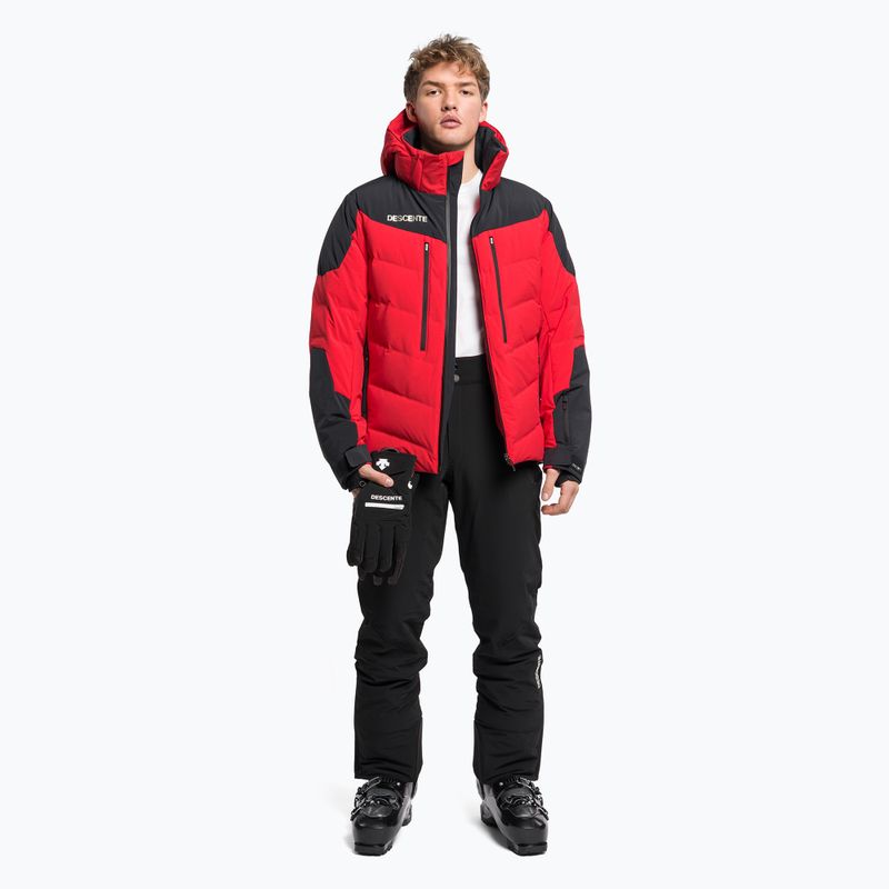 Men's Descente Mateo 85 ski jacket red DWMUGK25 2