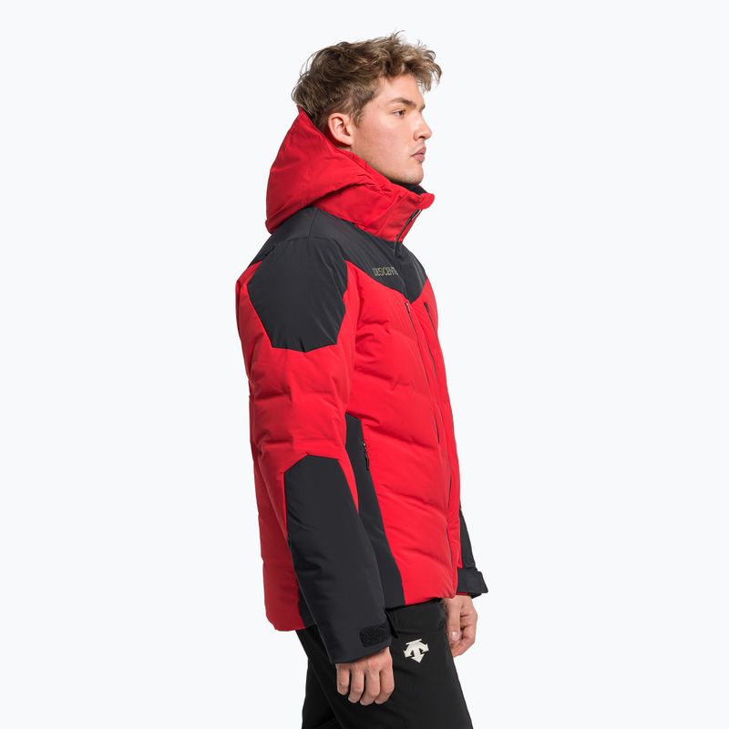 Men's Descente Mateo 85 ski jacket red DWMUGK25 3