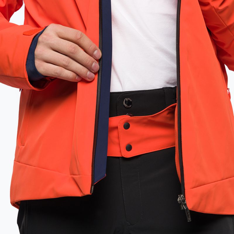 Men's Descente Josh 30 ski jacket orange DWMUGK26 11