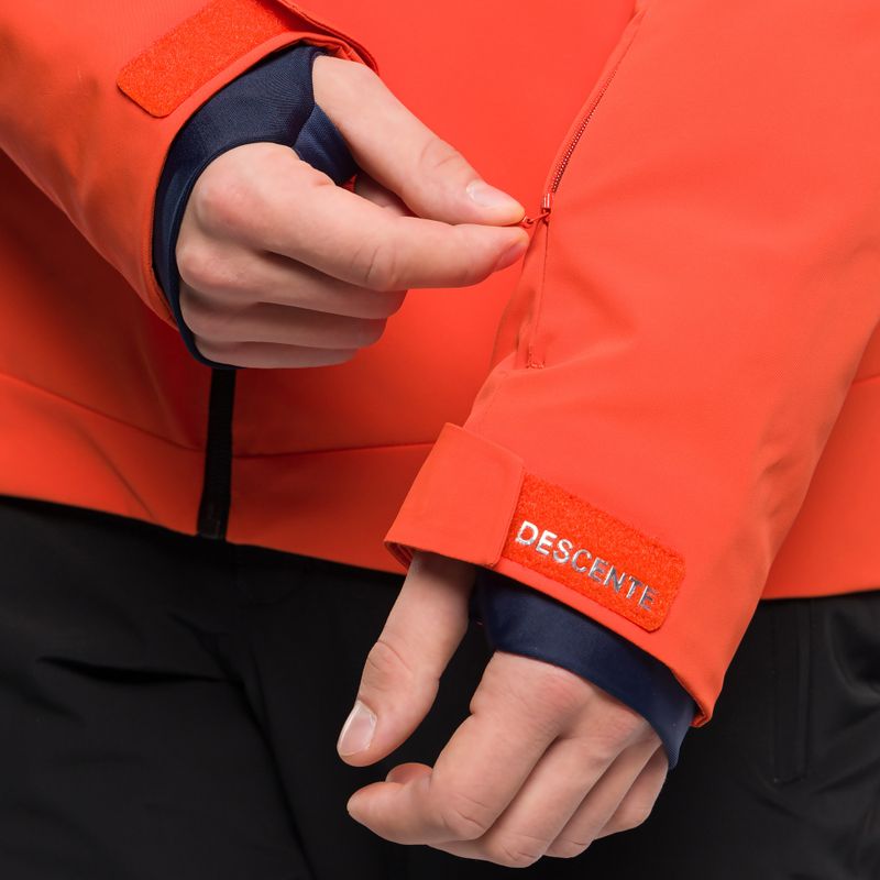Men's Descente Josh 30 ski jacket orange DWMUGK26 12