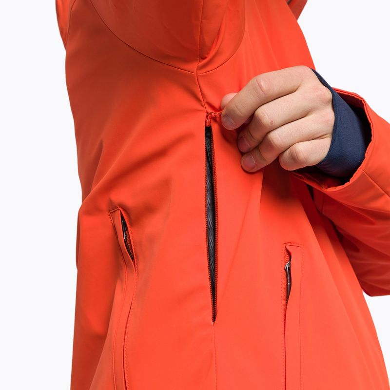 Men's Descente Josh 30 ski jacket orange DWMUGK26 14