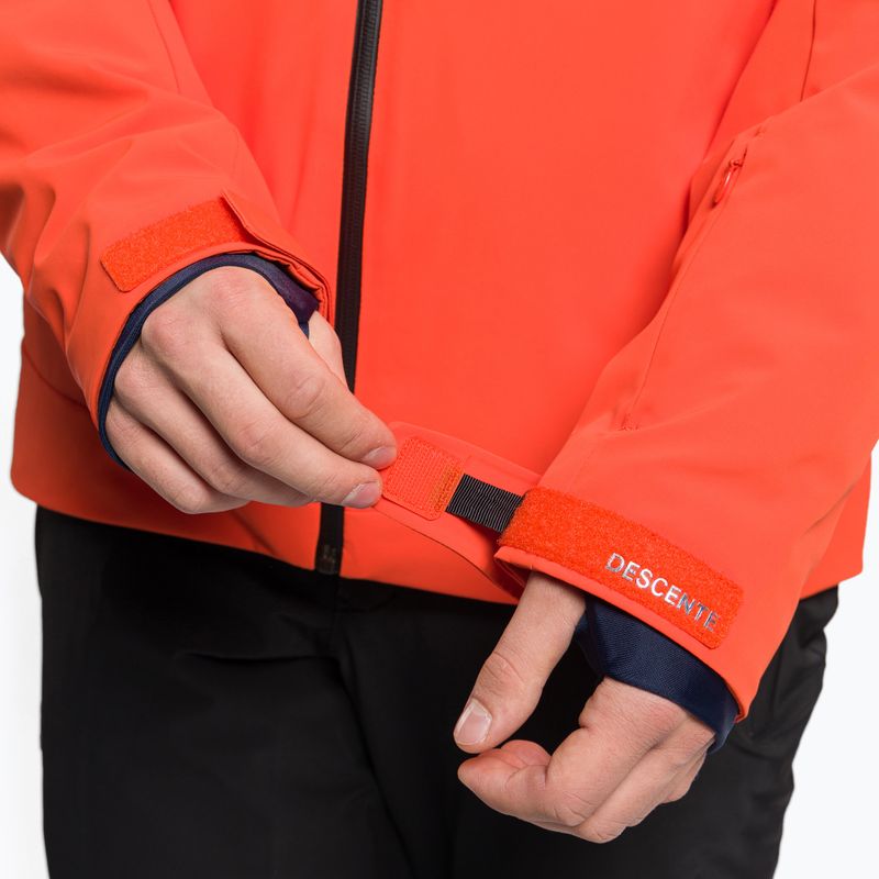 Men's Descente Josh 30 ski jacket orange DWMUGK26 9