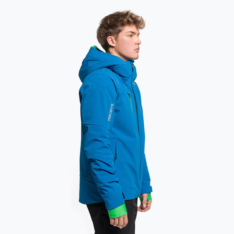 Men's Descente Josh ski jacket 52 blue DWMUGK26 3