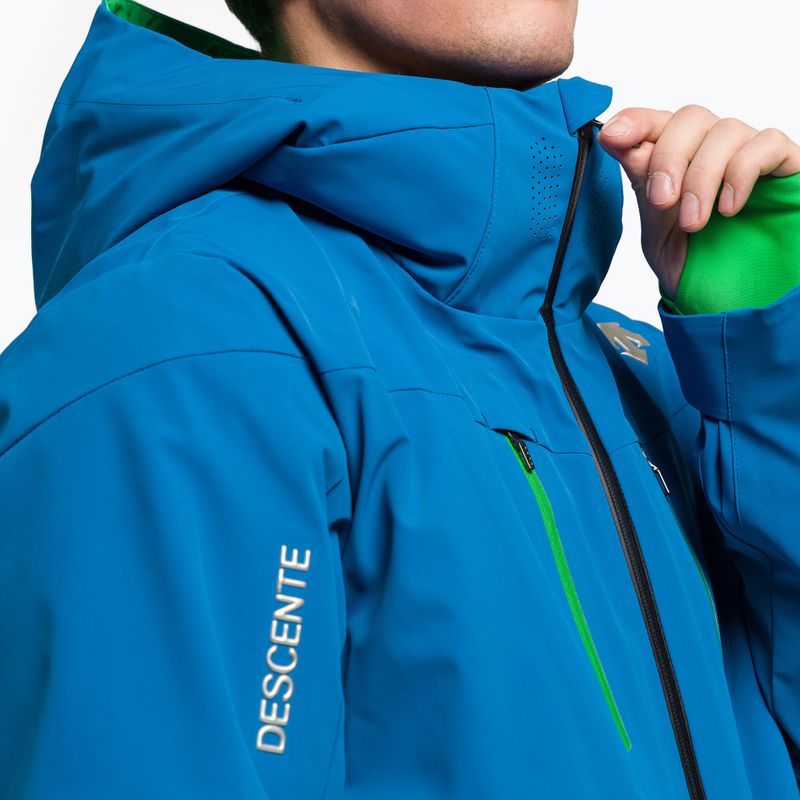 Men's Descente Josh ski jacket 52 blue DWMUGK26 7