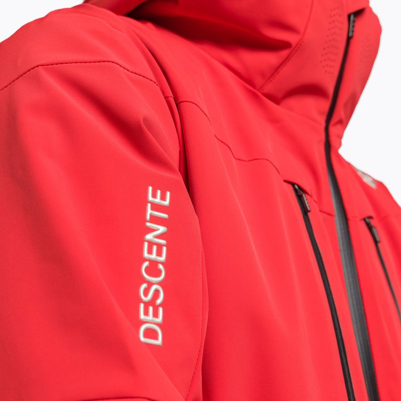 Men's Descente Josh 85 ski jacket red DWMUGK26 10