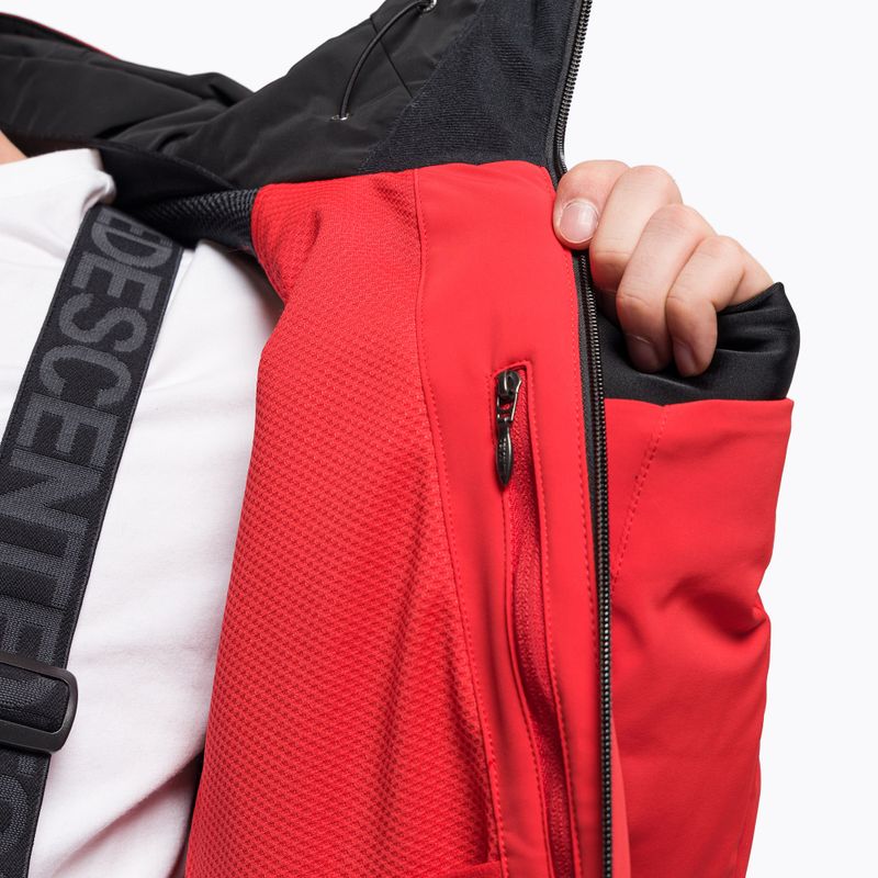 Men's Descente Josh 85 ski jacket red DWMUGK26 13